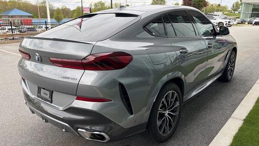 Skyscraper Gray Metallic 2024 BMW X6 xDrive40i