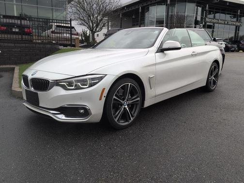 White Metallic 2018 BMW 440 i xDrive