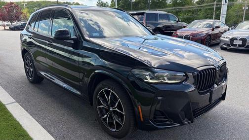 Black Sapphire Metallic 2024 BMW X3 xDrive30i