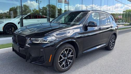 Black Sapphire Metallic 2024 BMW X3 xDrive30i