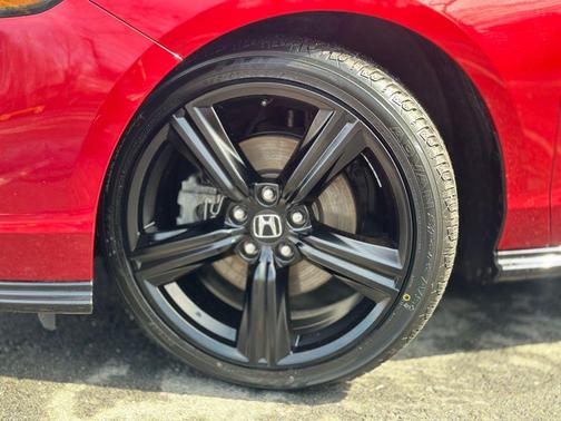 Radiant Red Metallic 2024 Honda Accord Hybrid Sport-L