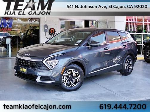 Gray 2025 Kia Sportage LX