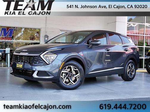 Gray 2025 Kia Sportage LX