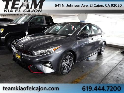 Gray 2023 Kia Forte GT-Line