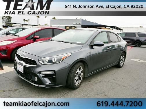 Grey 2019 Kia Forte LXS