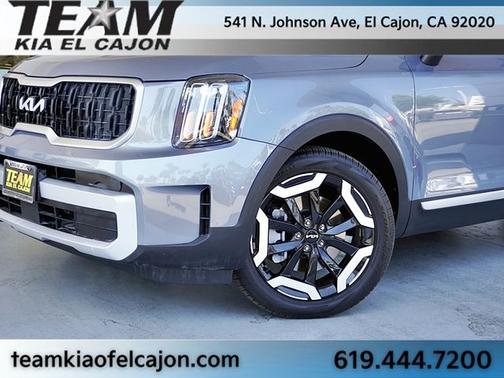 Silver 2025 Kia Telluride EX FWD