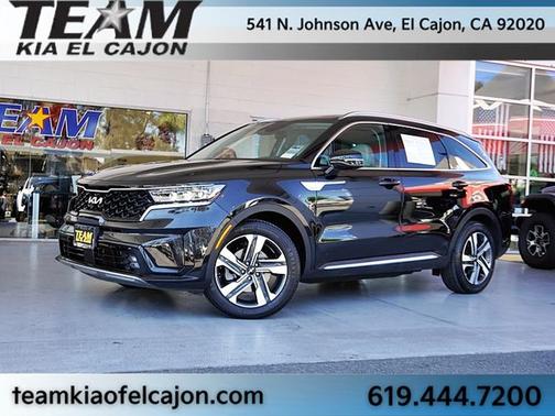 Aurora Black 2023 Kia Sorento Hybrid SX Prestige