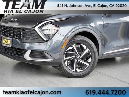Gray 2023 Kia Sportage Hybrid LX