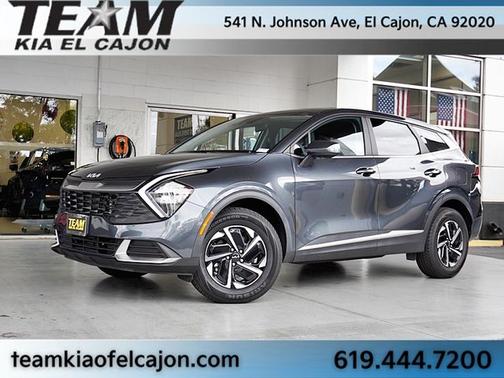 Gray 2023 Kia Sportage Hybrid LX
