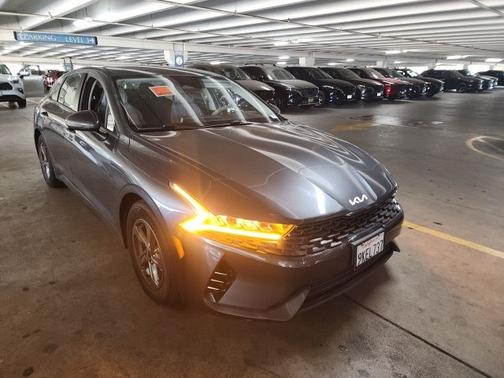 Gray 2022 Kia K5 LXS