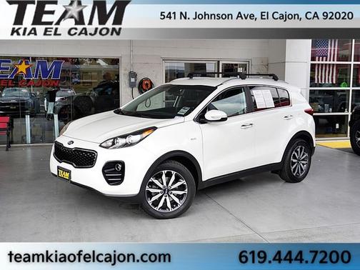 Snow White Pearl 2019 Kia Sportage EX