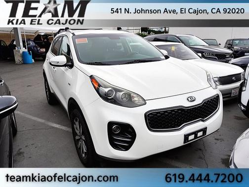Snow White Pearl 2019 Kia Sportage EX