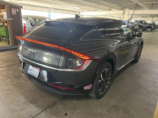 Gray 2024 Kia EV6 Wind