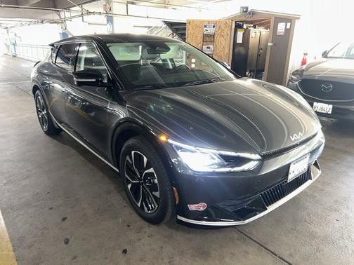 Gray 2024 Kia EV6 Wind