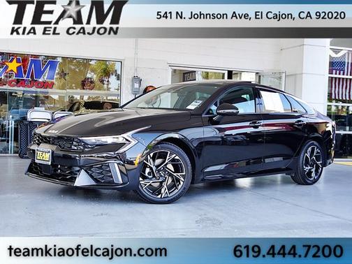 Aurora Black 2025 Kia K5 GT-Line