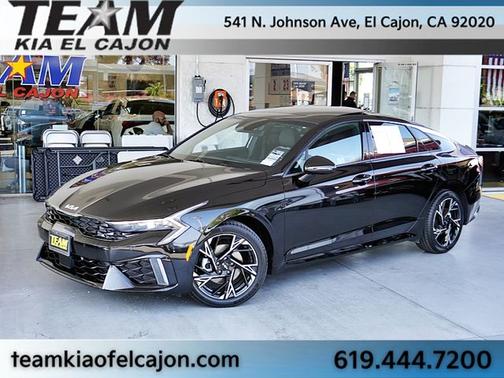 Aurora Black 2025 Kia K5 GT-Line