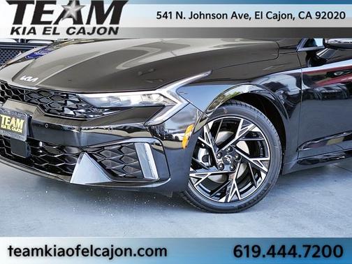 Aurora Black 2025 Kia K5 GT-Line