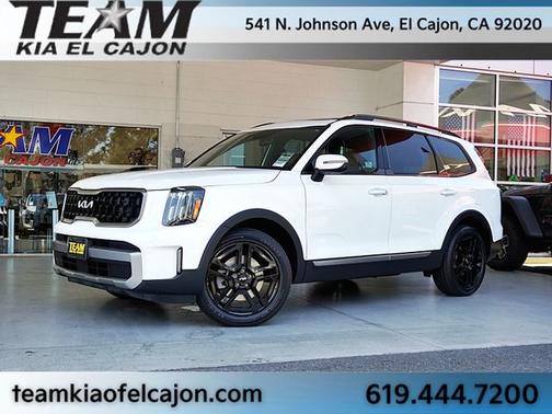 White Pearl 2023 Kia Telluride EX X-Line AWD