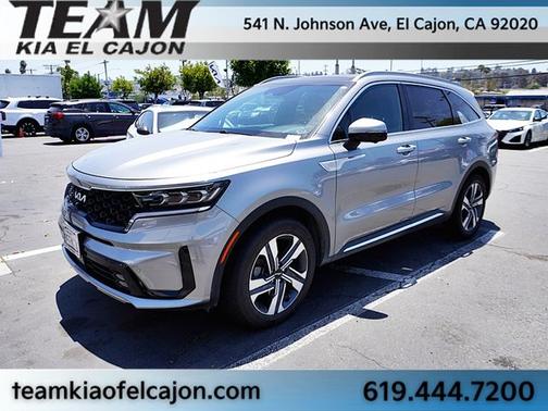 Steel Gray 2023 Kia Sorento Plug-In Hybrid SX Prestige