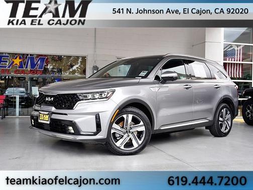 Steel Gray 2023 Kia Sorento Plug-In Hybrid SX Prestige