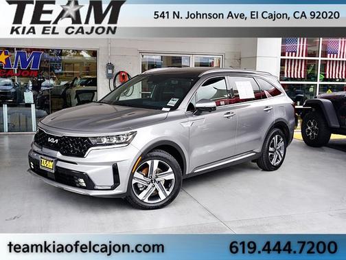 Steel Gray 2023 Kia Sorento Plug-In Hybrid SX Prestige