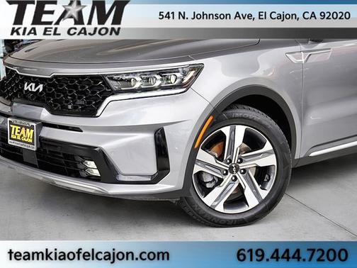 Steel Gray 2023 Kia Sorento Plug-In Hybrid SX Prestige