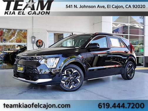 Aurora Black 2025 Kia Niro EV Wind