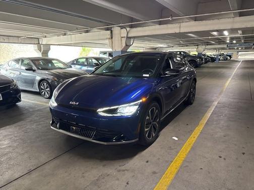 Blue 2024 Kia EV6 Wind