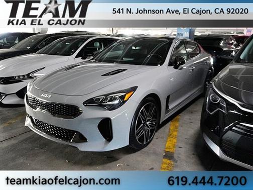 Ceramic White 2022 Kia Stinger GT1 Sedan