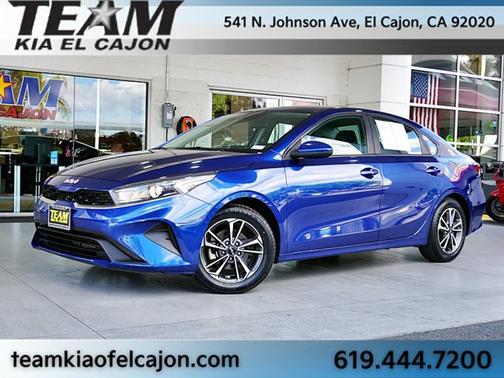 Deep Sea Blue 2022 Kia Forte LXS