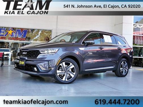 Platinum Graphite 2022 Kia Sorento Plug-In Hybrid SX