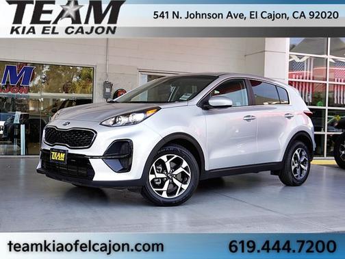 Sparkling Silver 2021 Kia Sportage LX