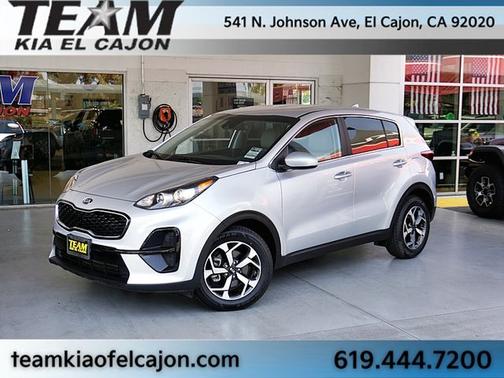 Sparkling Silver 2021 Kia Sportage LX