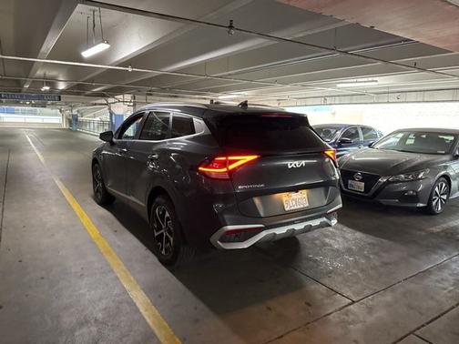 Gray 2024 Kia Sportage EX
