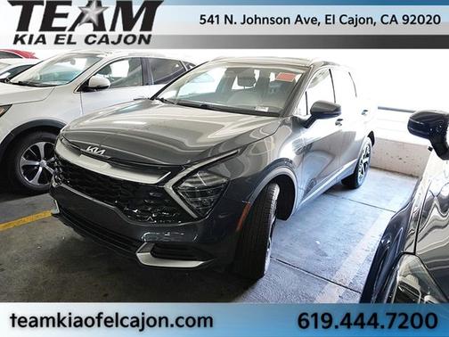 Gray 2024 Kia Sportage EX