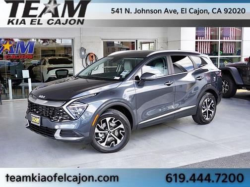 Gray 2024 Kia Sportage EX