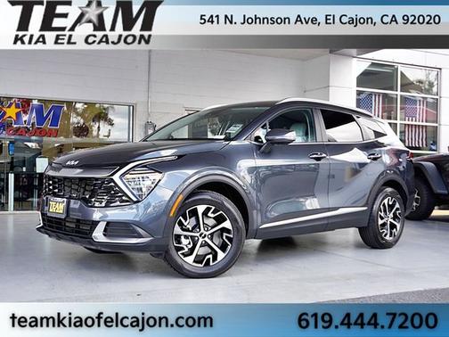 Gray 2024 Kia Sportage EX