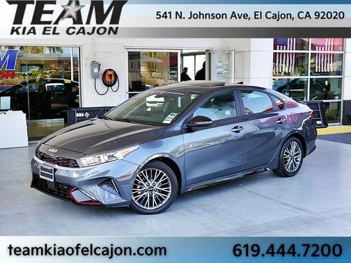 Gray 2023 Kia Forte GT-Line