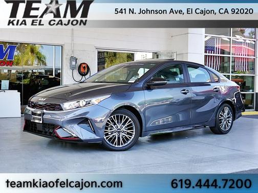 Gray 2023 Kia Forte GT-Line