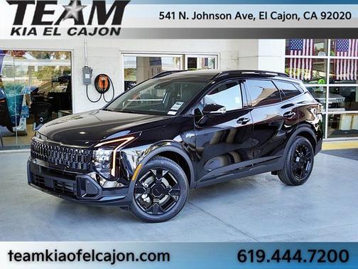 Ebony Black 2026 Kia Sportage X-Line