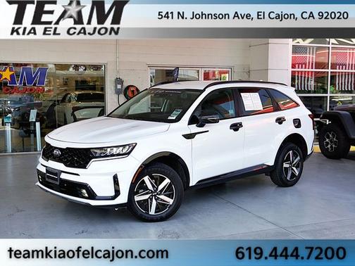 White Pearl 2021 Kia Sorento EX
