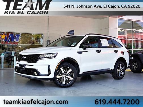 White Pearl 2021 Kia Sorento EX