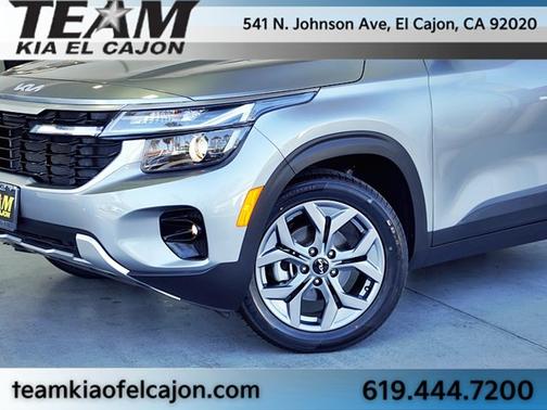 Steel Gray 2024 Kia Seltos S