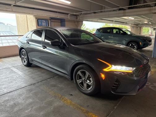 Gray 2022 Kia K5 LXS