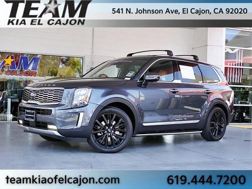 Grey 2021 Kia Telluride SX