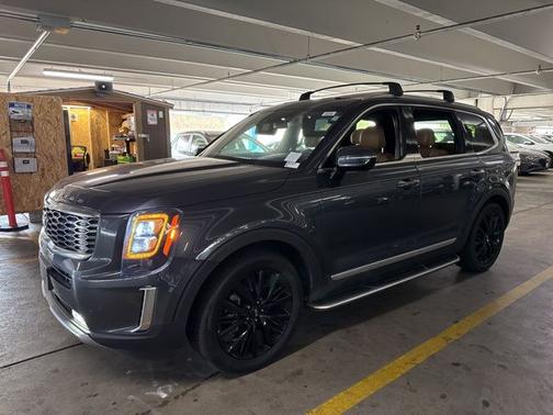 Grey 2021 Kia Telluride SX