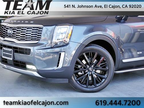 Grey 2021 Kia Telluride SX