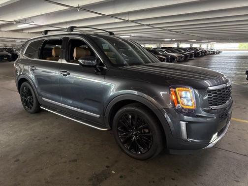 Grey 2021 Kia Telluride SX