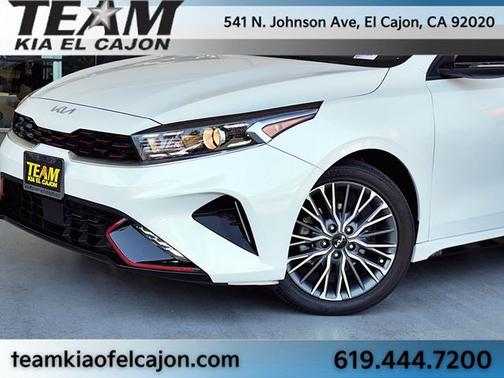 Snow White Pearl 2024 Kia Forte GT-Line