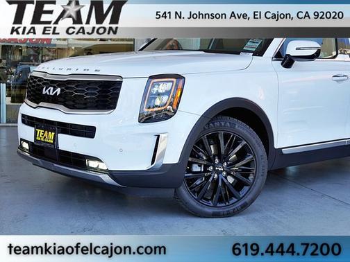 White Pearl 2022 Kia Telluride SX